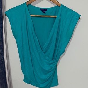Lilla P Cross Front Top - Green